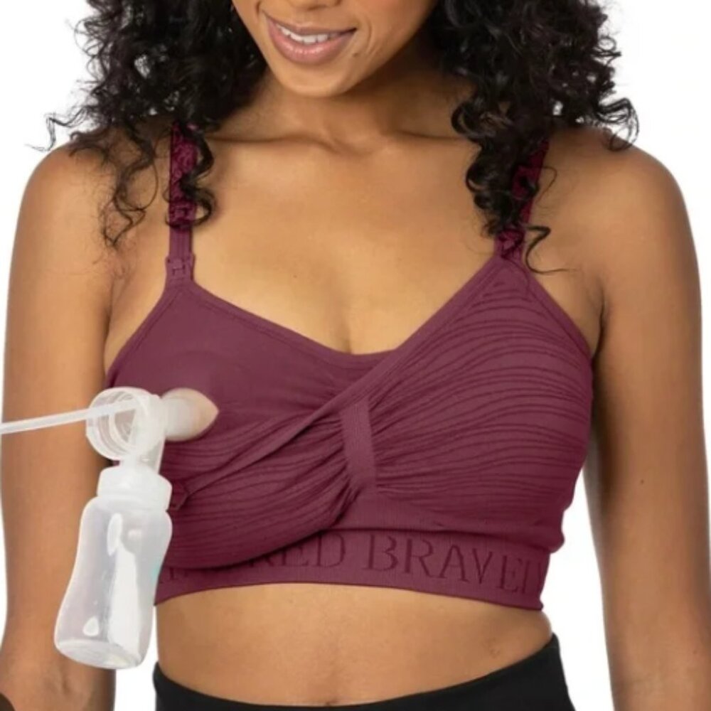 Kindred Bravely - Sublime® Hands-Free Pumping & Nursing Bra - Size M